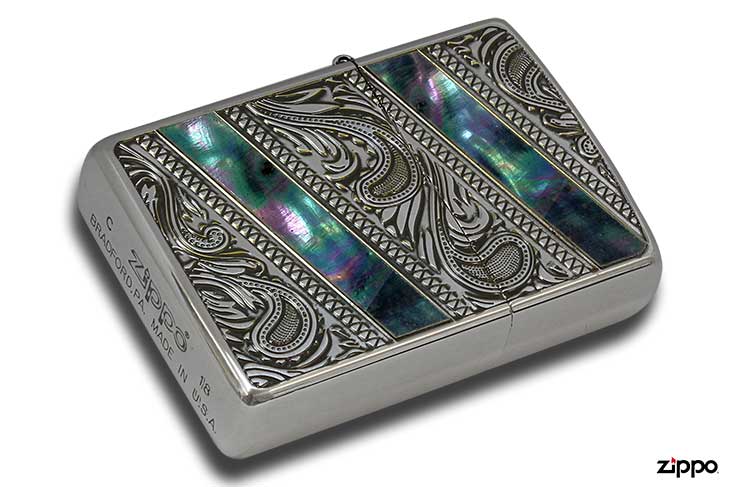 Zippo ジッポー Shell&Arabesque 貝貼り&アラベスク 2SISHELL-ARB