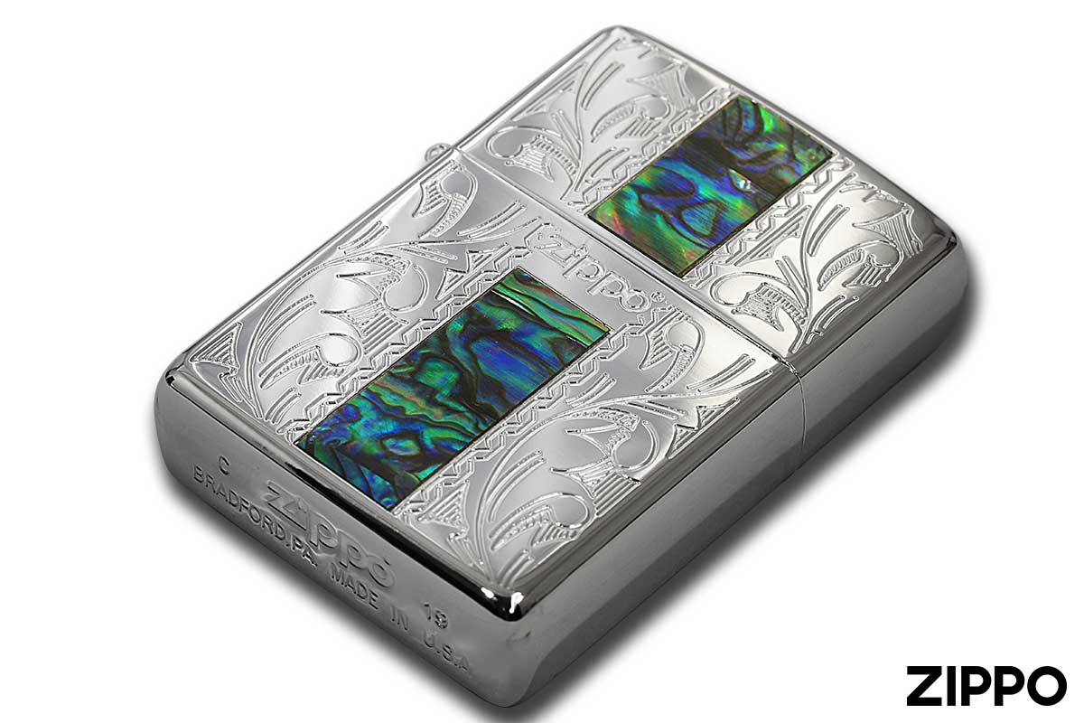Zippo ジッポー Arabesque＆Shell 2KS-WSPC