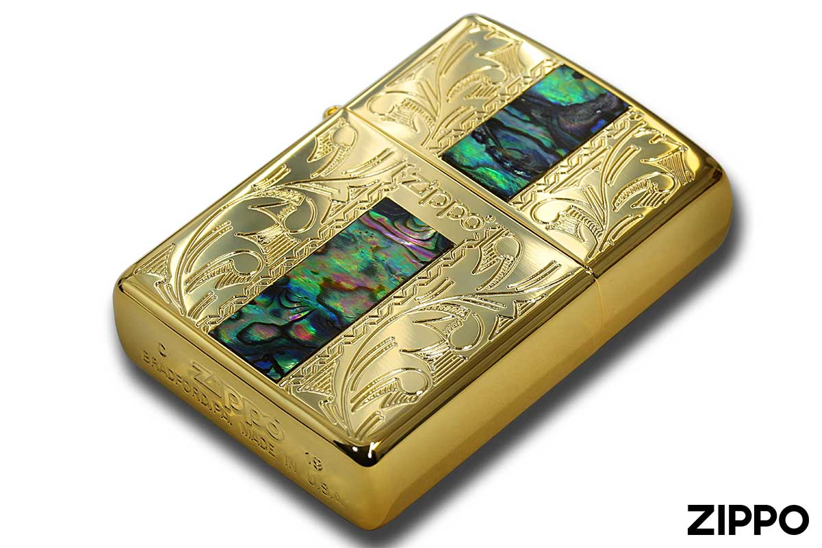 Zippo ジッポー Arabesque＆Shell 2KG-WSPC