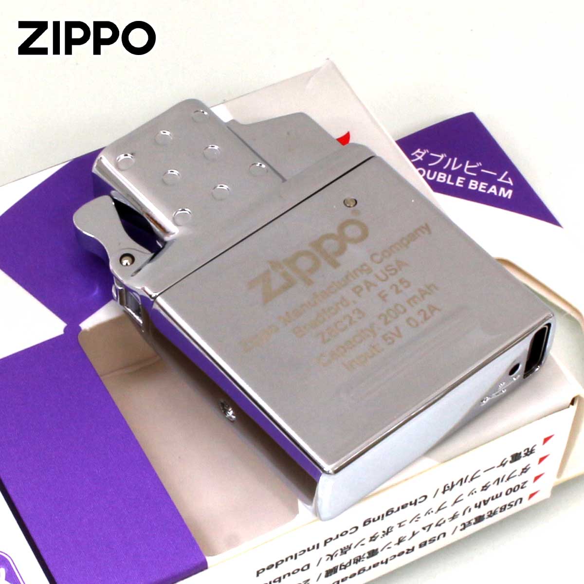 Zippo ジッポー 消耗品 交換用 インサイドユニット 純正品 ZIPPO Insert アークライター 65860 メール便可