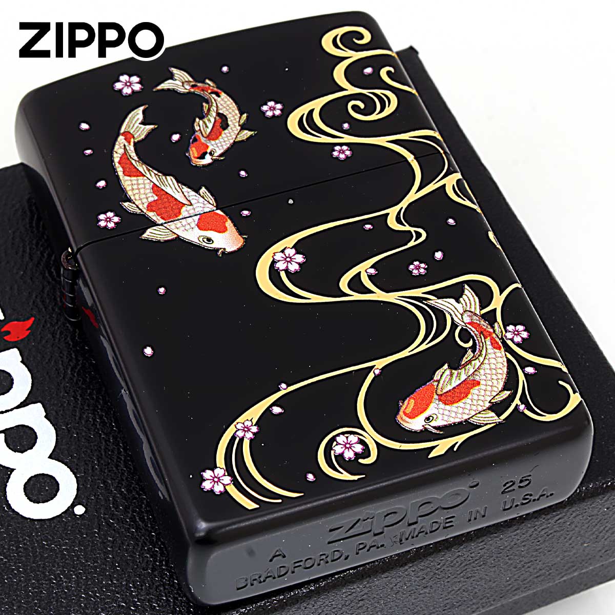 Zippo ジッポー 和柄 日本 美 錦鯉 2BKG-NISHIKI