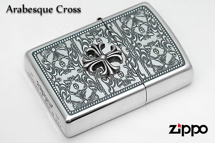 Zippo ジッポー Arabesque Cross アラベスククロス 2ACM-SI