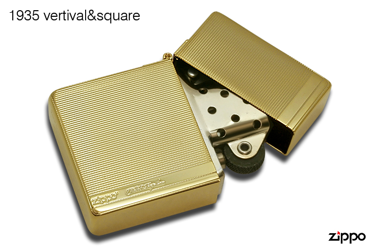 Zippo ジッポー 1935 vertival＆square 1935VE-GP