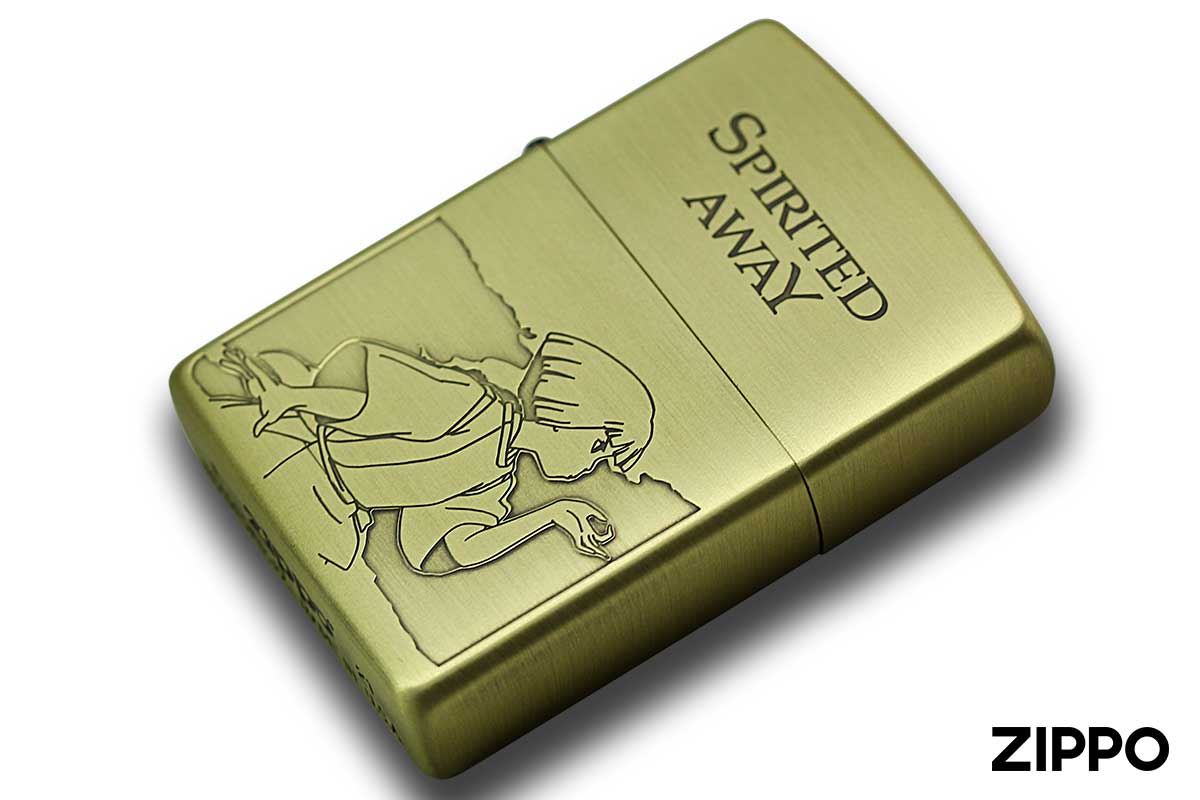 Zippo ジッポー スタジオジブリ 千と千尋の神隠し ハク 真鍮 ブラス オフィシャルライセンス品 NZ-34-54
