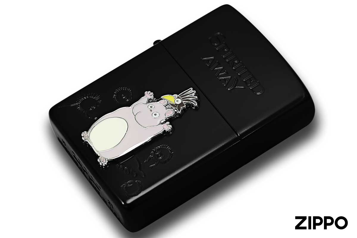 Zippo ジッポー スタジオジブリ 千と千尋の神隠し 坊ネズミ ブラック オフィシャルライセンス品 NZ-35
