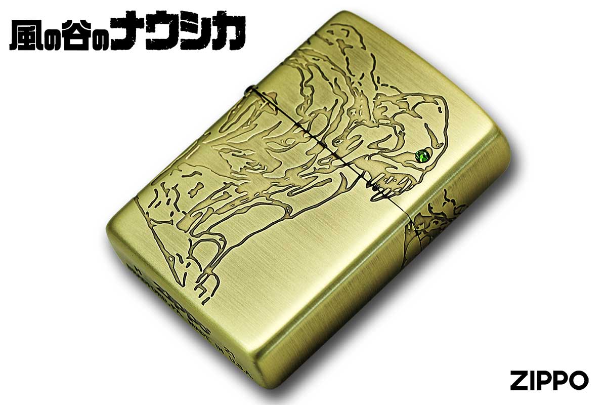 Zippo ジッポー スタジオジブリ 風の谷のナウシカ 巨神兵 真鍮 ブラス オフィシャルライセンス品 NZ-33