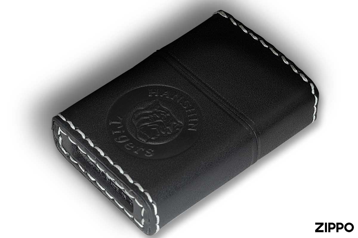 Zippo ジッポー 阪神タイガース HANSHIN Tigers オフィシャルライセンス品 HTZ-レザー ブラック