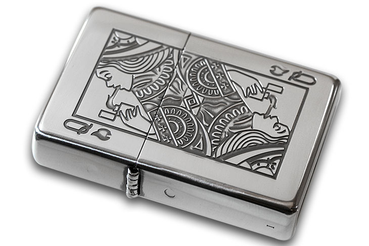 Zippo ジッポー ボトムズアップ トランプクイーン