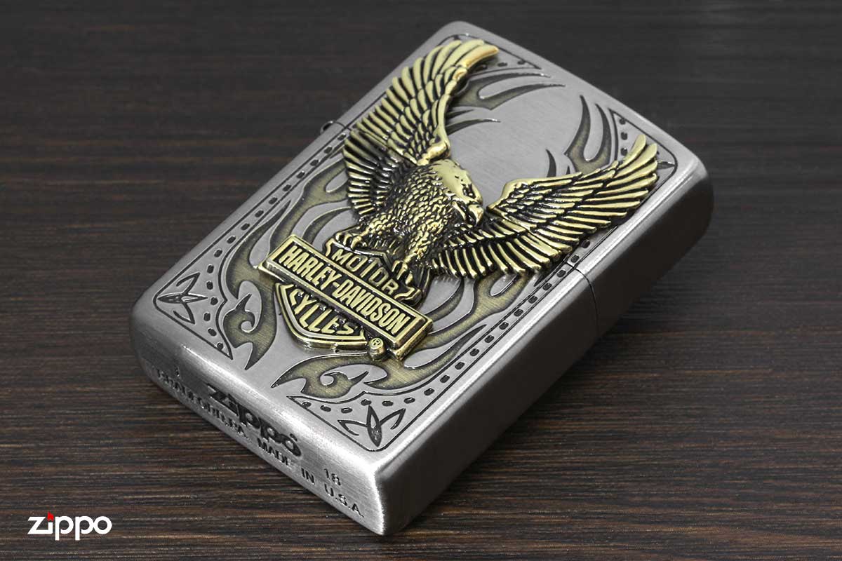 Zippo ジッポー ハーレーダビッドソン 日本限定モデル バイク 二輪 モーターサイクル  Harley Davidson オフィシャルライセンス品 HDP-73