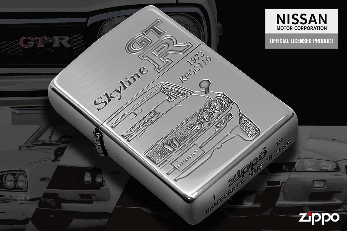 Zippo ジッポー スカイライン GT-R 日産 自動車 NISSAN SKYLINE オフィシャルライセンス品 KPGC110