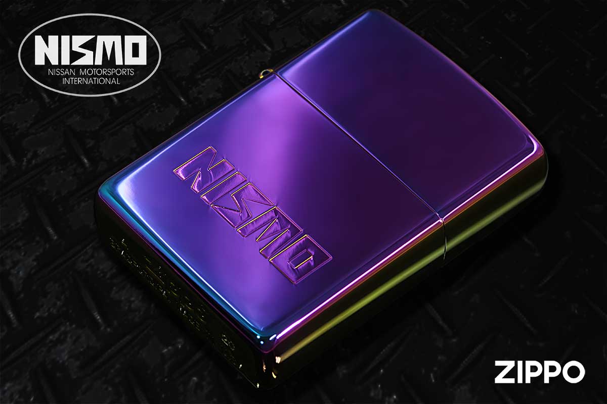 Zippo ジッポー ニスモ 日産 自動車 NISSAN NISMO オフィシャルライセンス品 レインボーチタン