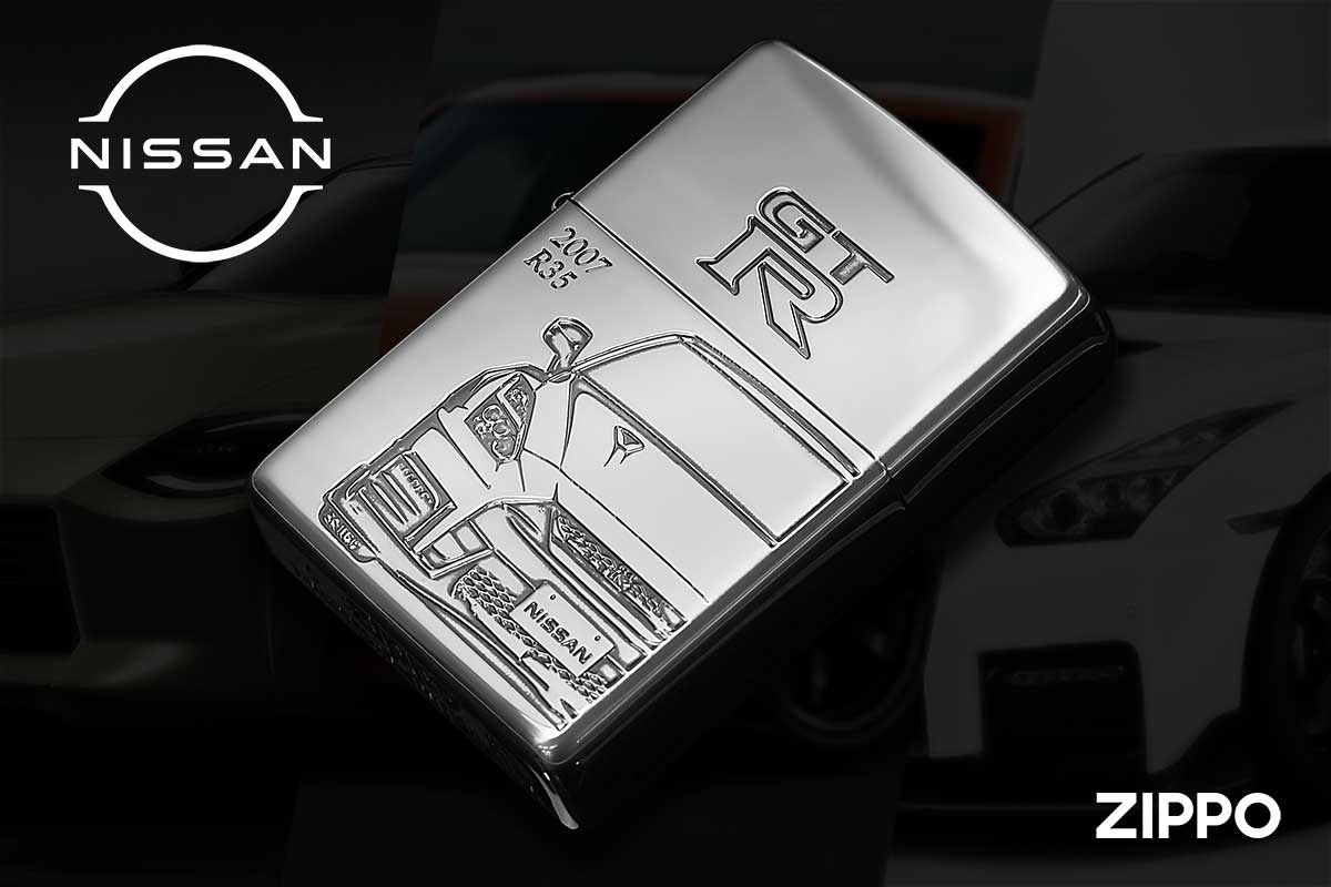 Zippo ジッポー ニスモ GT-R R35 日産 自動車 NISSAN 現行MODEL GT-R NISMO オフィシャルライセンス品 R35