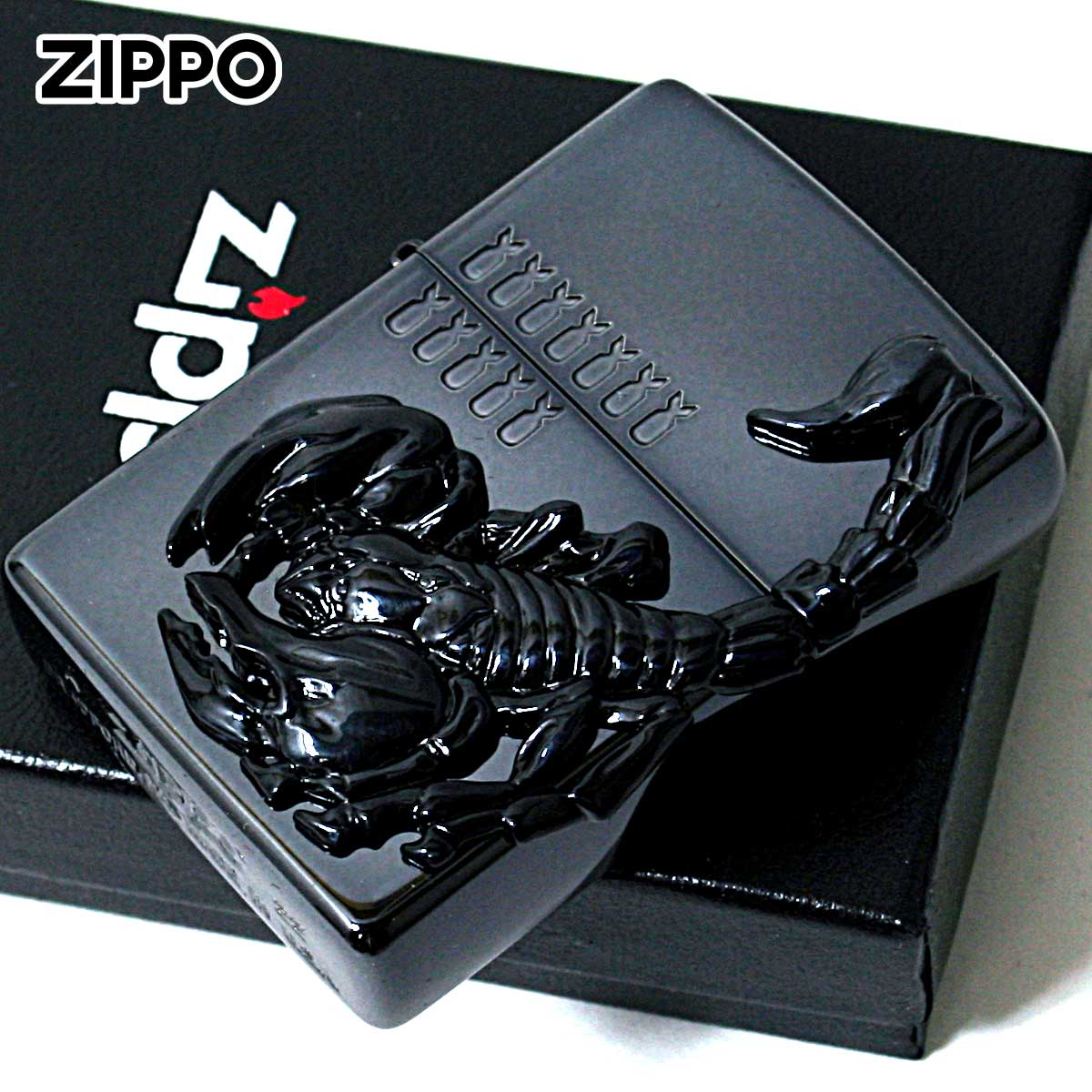 Zippo ジッポー 蠍 さそり ヴェノム スコーピオン ブラック Venom Scorpion BK