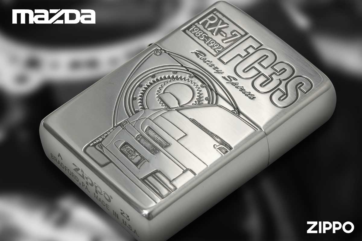 Zippo ジッポー マツダ MAZDA 自動車 RX-7 アールエックス・セブン オフィシャルライセンス品 FC3S