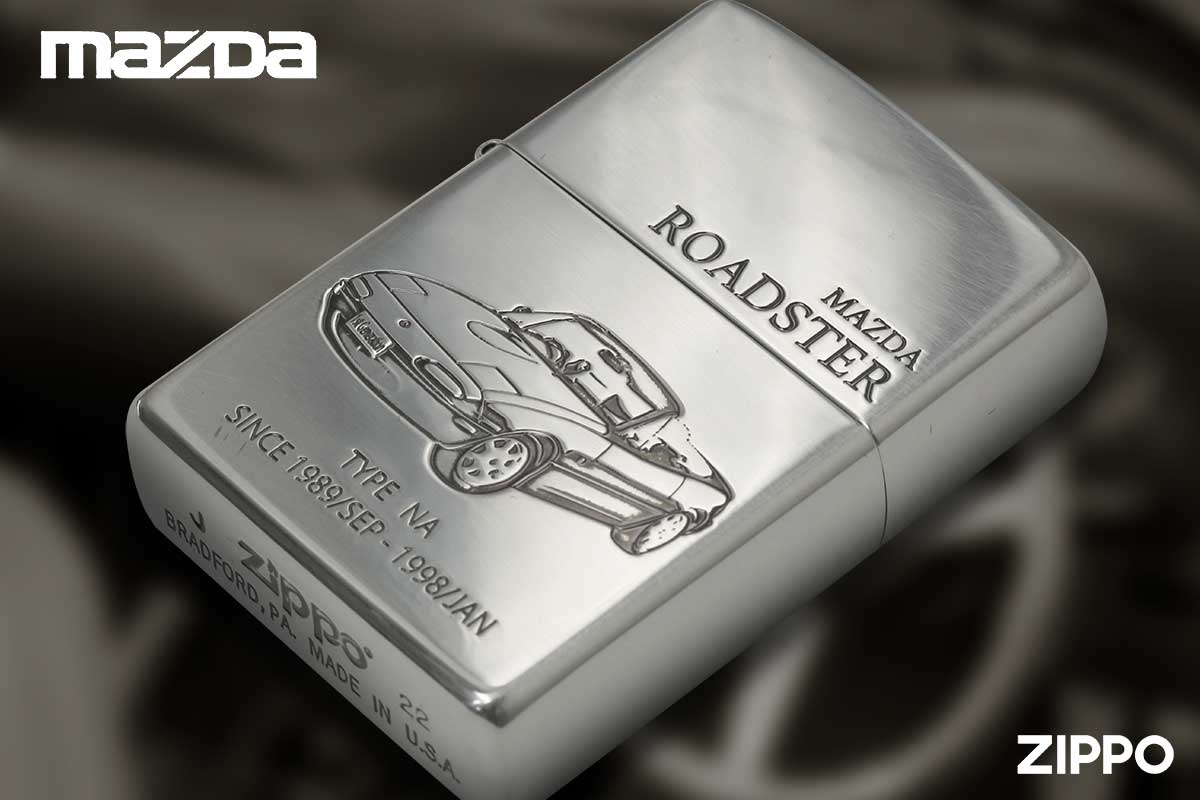 Zippo ジッポー マツダ MAZDA 自動車 ロードスター ROADSTER オフィシャルライセンス品 NA