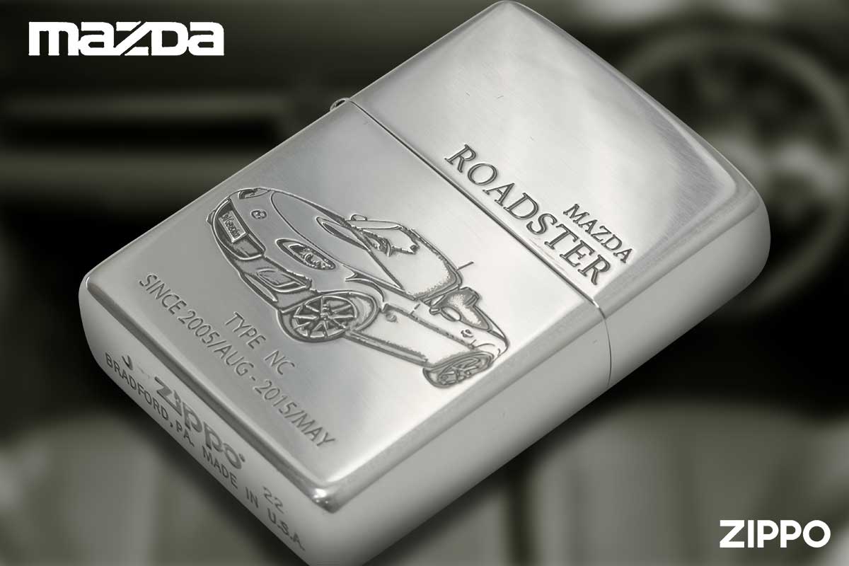 Zippo ジッポー マツダ MAZDA 自動車 ロードスター ROADSTER オフィシャルライセンス品 NC