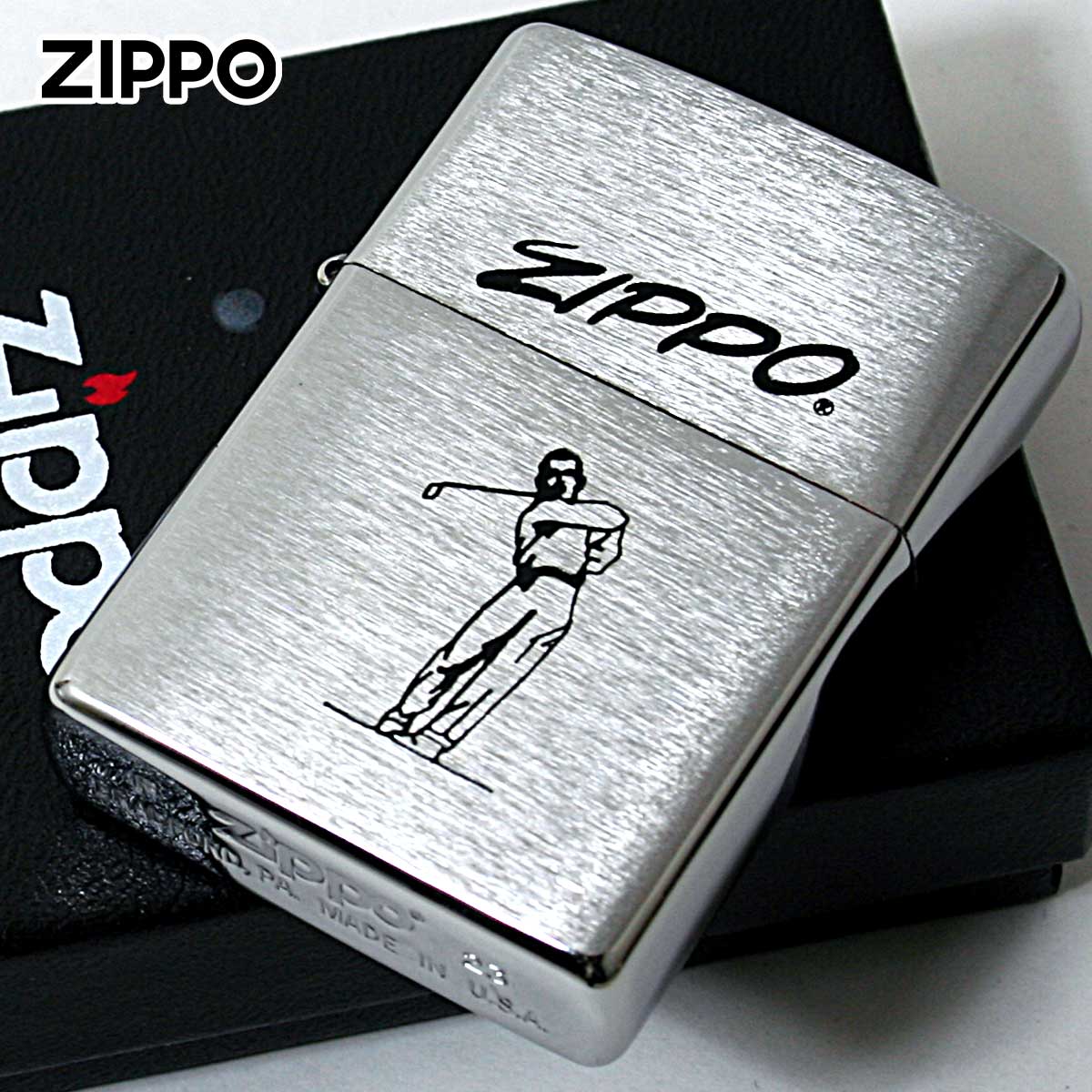 Zippo ジッポー スポーツ ゴルフ アート クラッシック ART Classic 4 メール便可