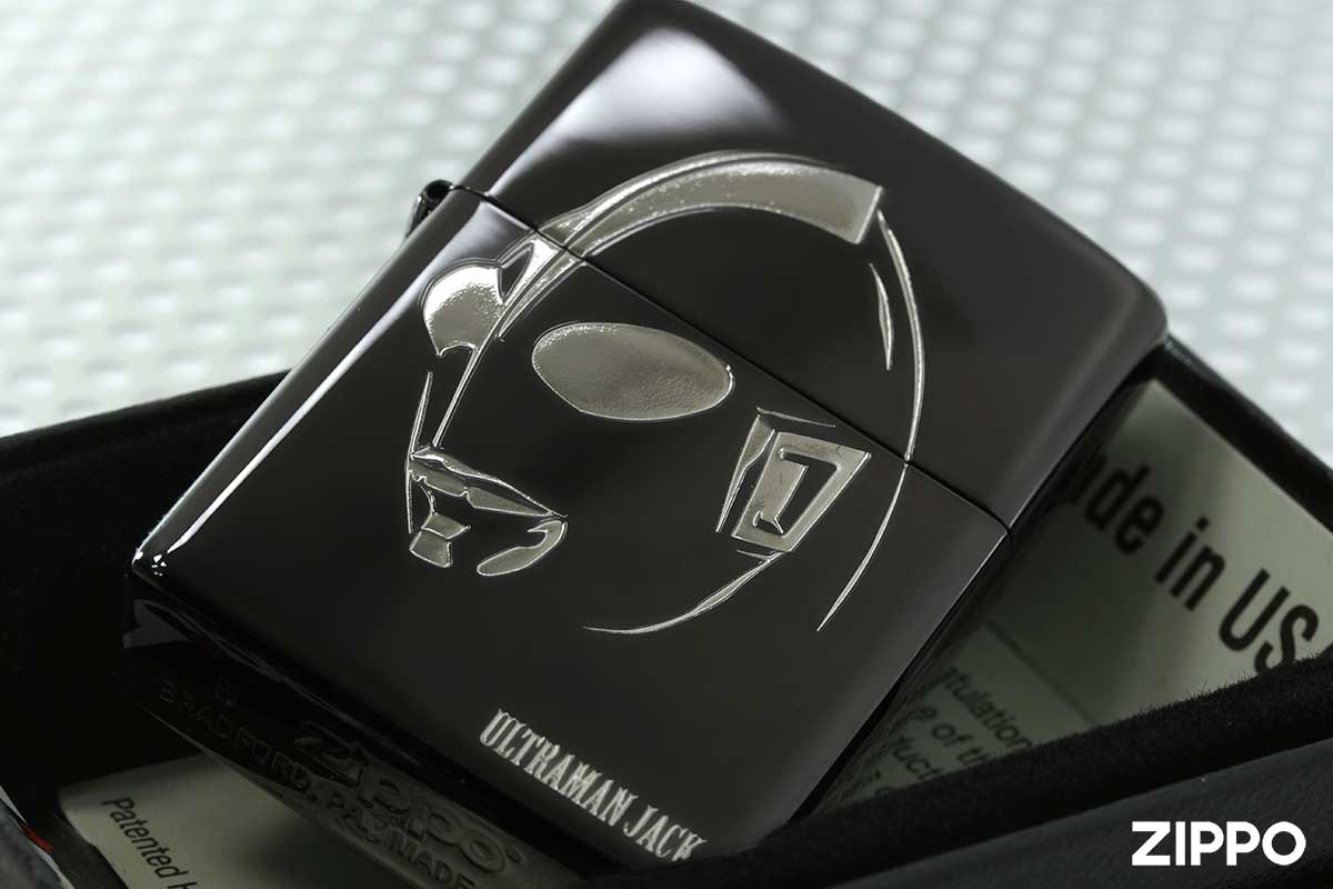 Zippo ジッポー ウルトラマンジャック ブラックイオンコーティング ULTRAMAN オフィシャルライセンス品 BKイオンS
