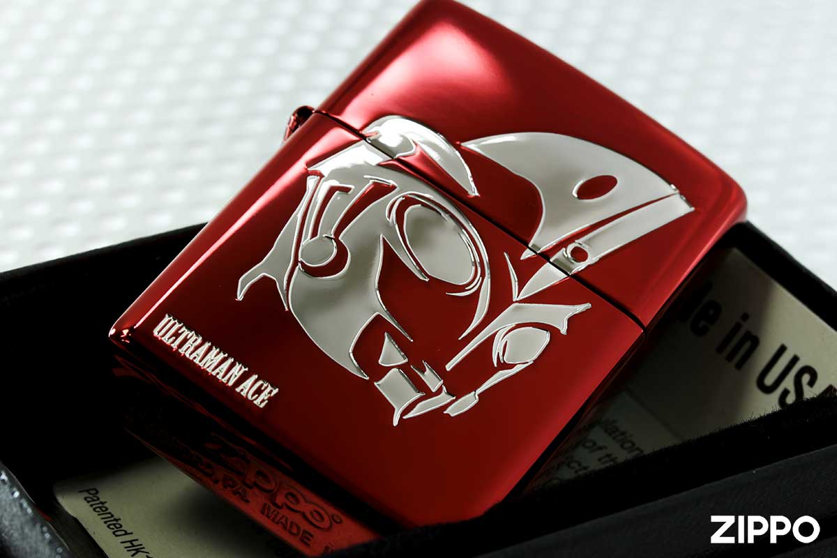 Zippo ジッポー ウルトラマンA エース レッドイオンコーティング ULTRAMAN オフィシャルライセンス品 RDイオンS