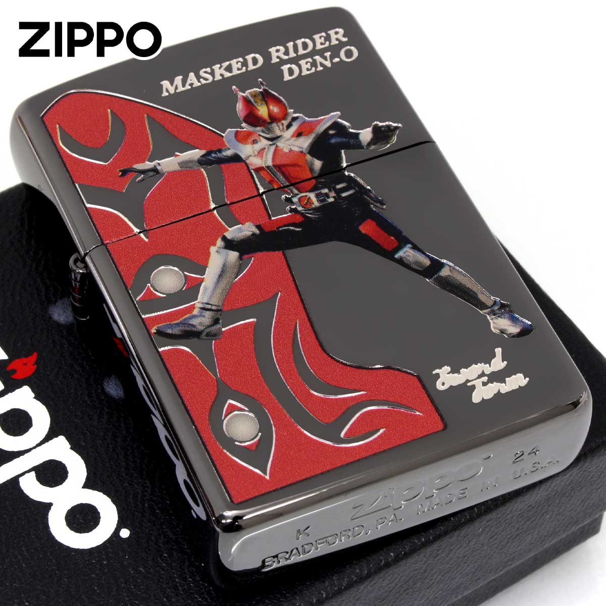 Zippo ジッポー 仮面ライダー 特撮 電王 ライセンス品 ソードフォーム＆モモタロス