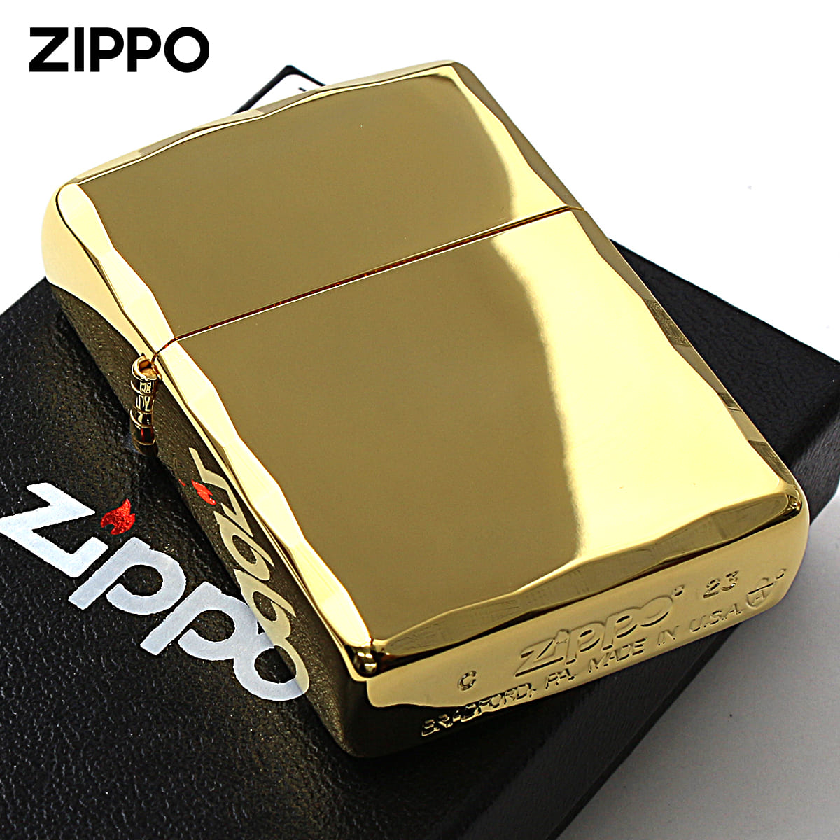 Zippo ジッポー アーマー シャインレイカット 手彫り 金メッキ ARMOUR SHINRAY CUT ゴールドタンク GD