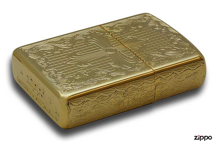 Zippo ジッポー アーマー クロス 十字架 Cross 5面加工 金メッキ ARMOR CROSS ゴールドタンク GD
