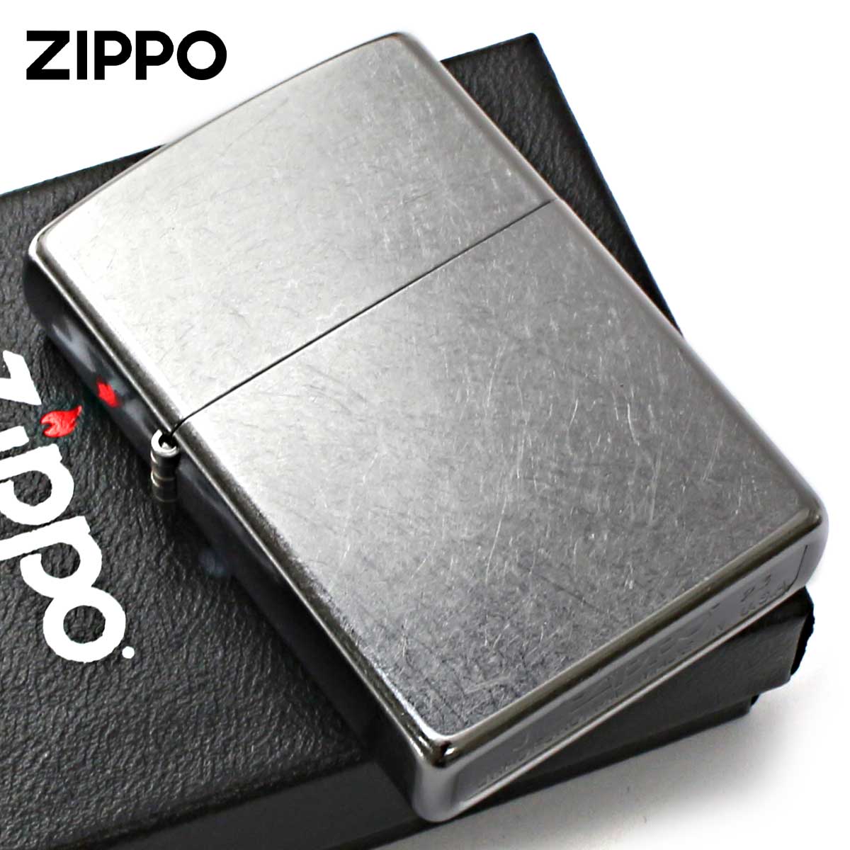 Zippo ジッポー 無地 ストリートクローム Street Chrome No.207 メール便可