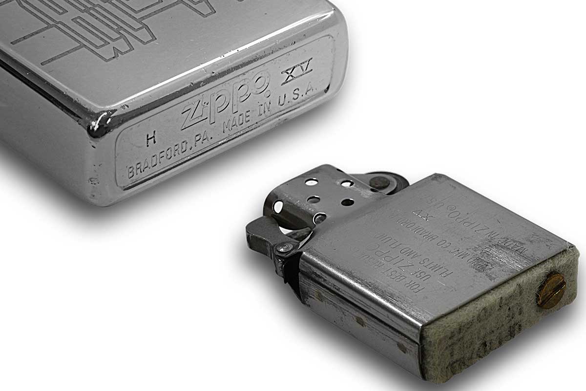 Zippo ジッポー 中古・Paul Smith ポール・スミス 箱なし 保証書なし 傷あり 1999年製造  HI・FI メール便可