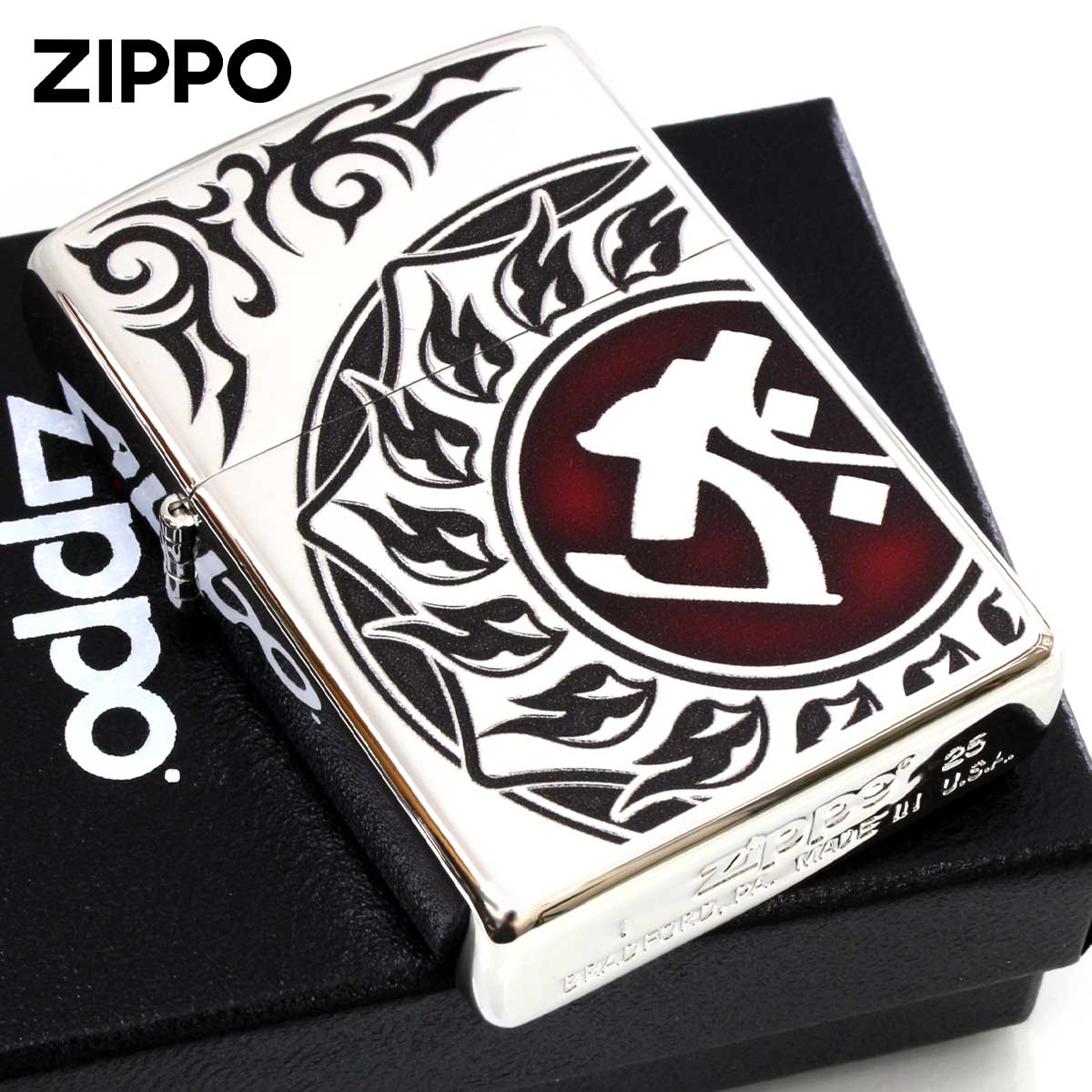 Zippo ジッポー 梵字 bonji タラーク 丑 寅 80036