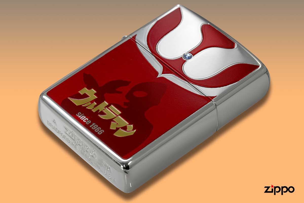 Zippo ジッポー ウルトラマン アニメ キャラ ULTRAMAN 銀メッキ 80204