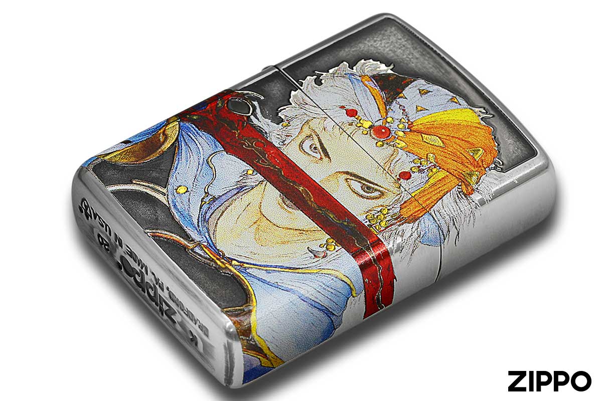 Zippo ジッポー 天野喜孝 レッドソード Amano Yoshitaka F2-049 銀メッキいぶし 80216