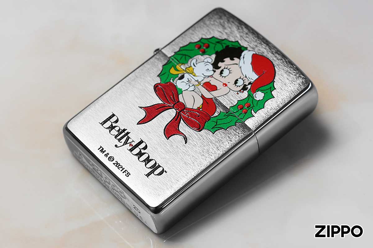 Zippo ジッポー 誕生90周年記念 ベティ・ブープ クリスマス Betty Boop Christmas 70675 メール便可
