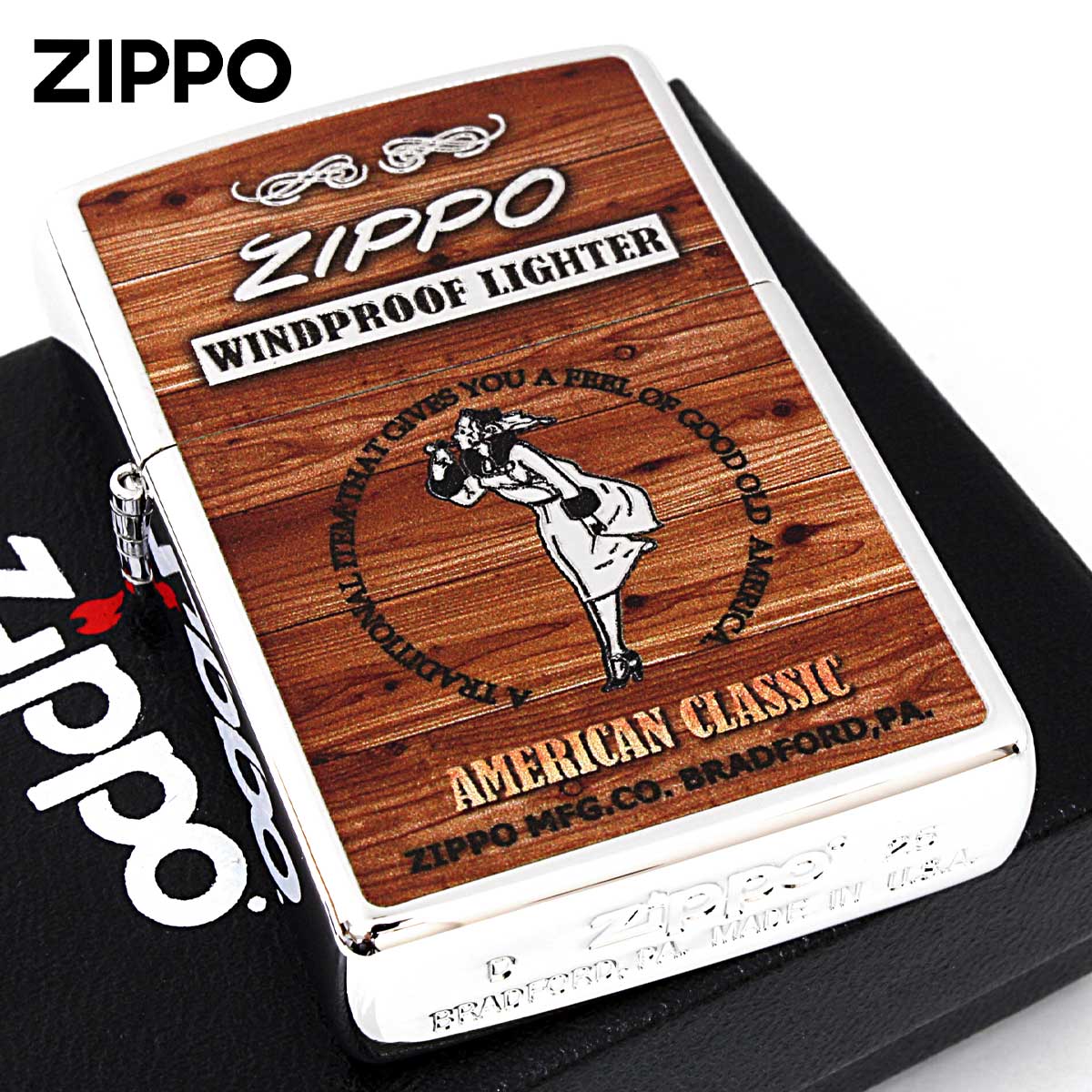 Zippo ジッポー ウインディ アメリカンクラッシック Windy 80095